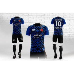 Dijital Baskı Erkek Futbol Forma - 189